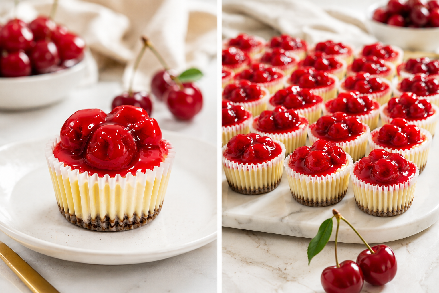 Two Bite Cheesecakes